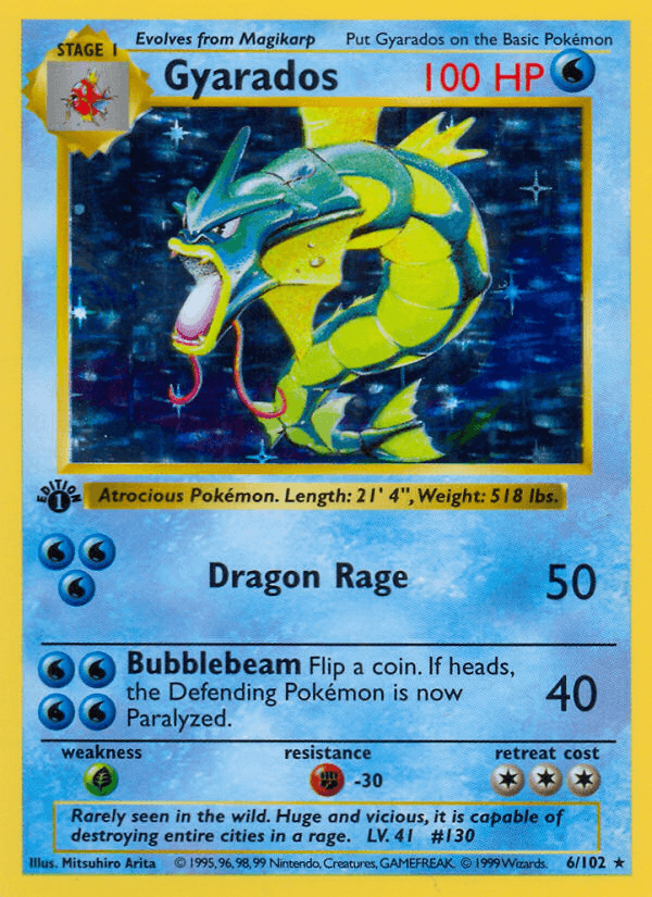 Gyarados — Base 6/102