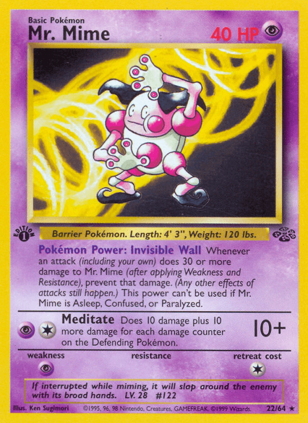 Mr. Mime — Jungle 22/64