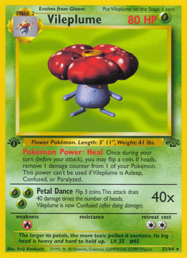 Vileplume — Jungle 31/64