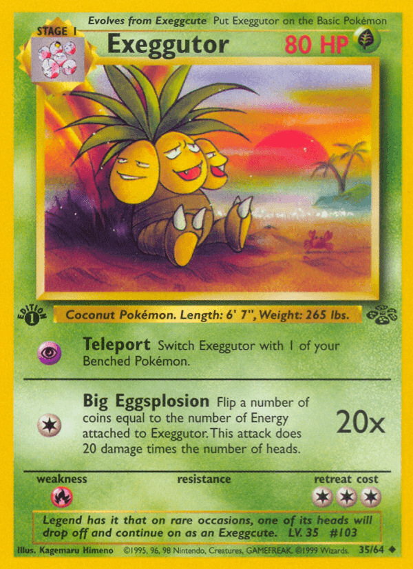 Exeggutor — Jungle 35/64