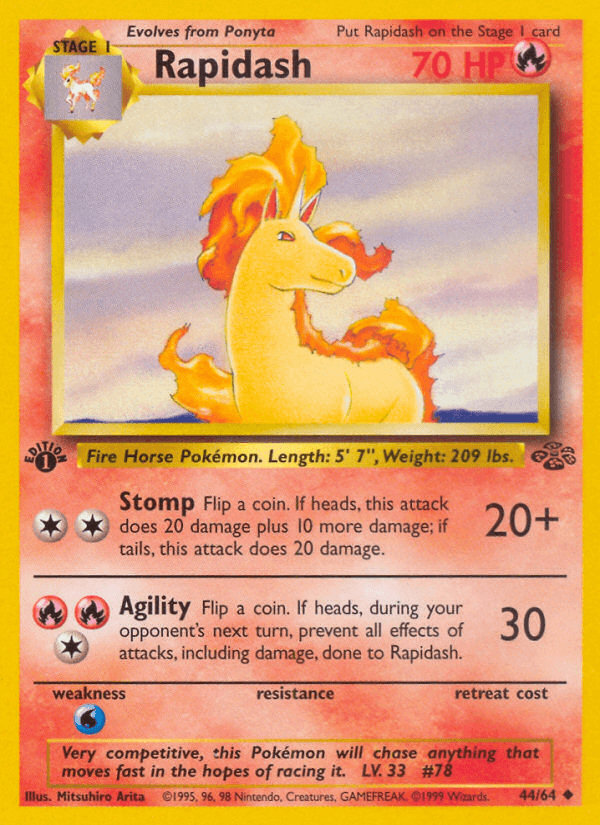 Rapidash — Jungle 44/64