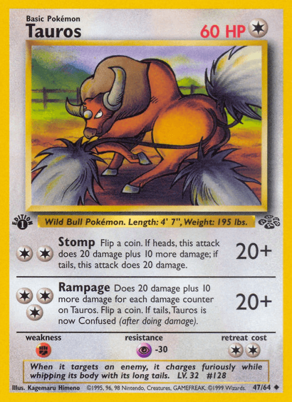 Tauros artwork — Jungle 47/64