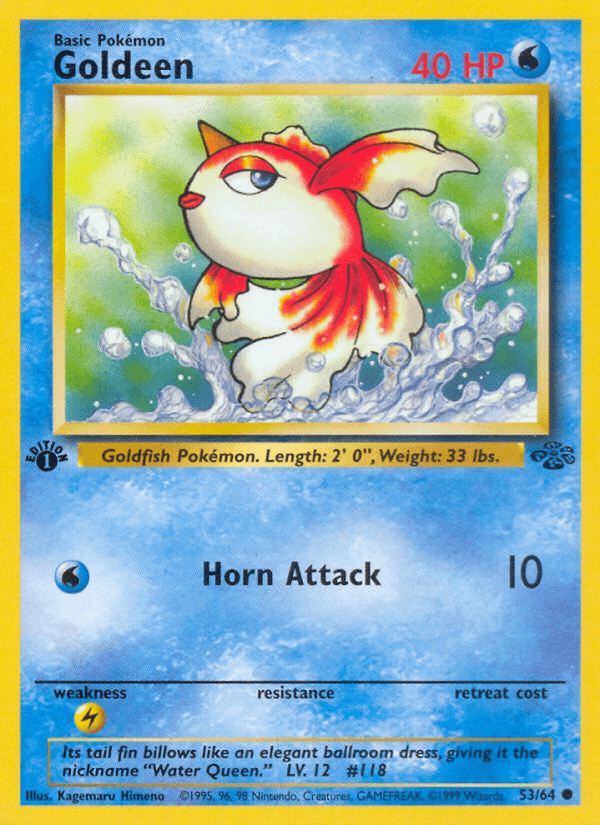 Goldeen artwork — Jungle 53/64