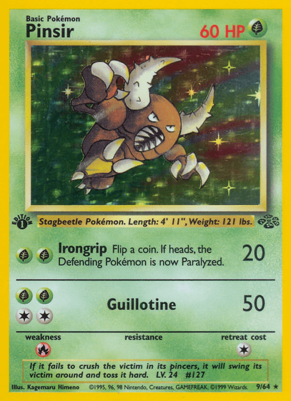 Pinsir artwork — Jungle 9/64