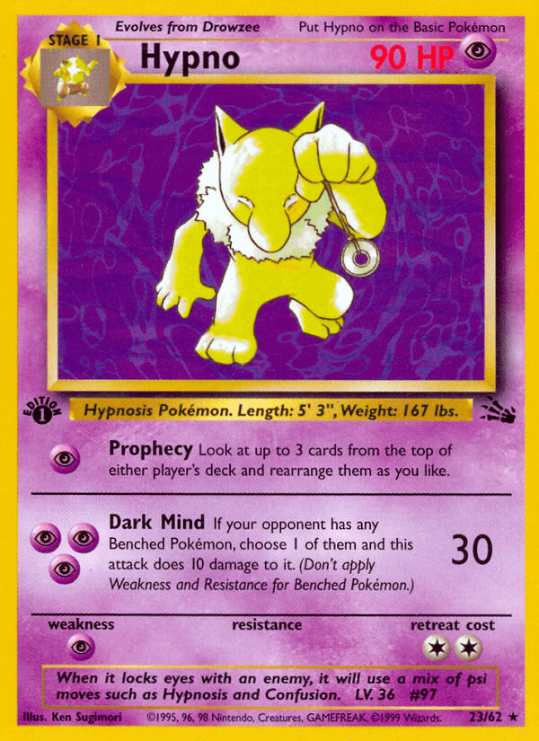 Hypno artwork — Fossil 23/62