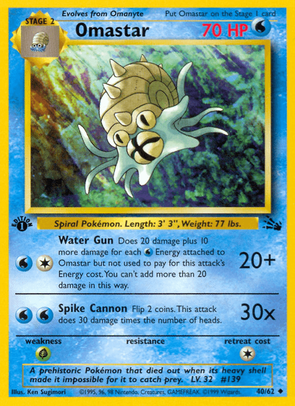 Omastar artwork — Fossil 40/62