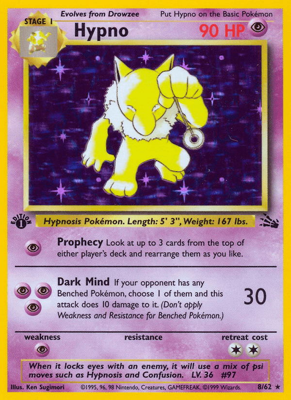 Hypno artwork — Fossil 8/62