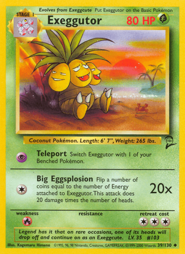 Exeggutor — Base Set 2 39/130