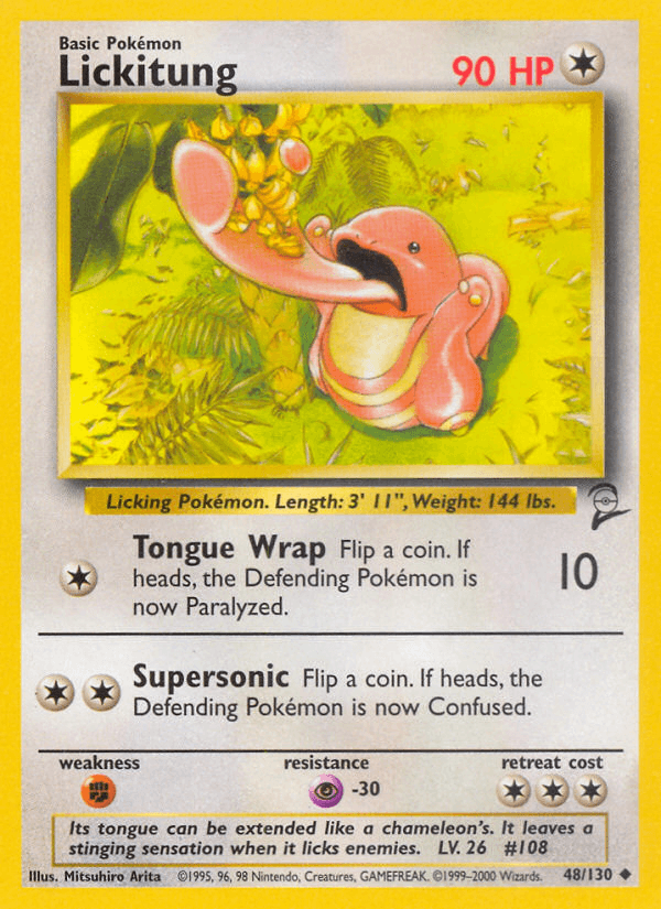 Lickitung — Base Set 2 48/130