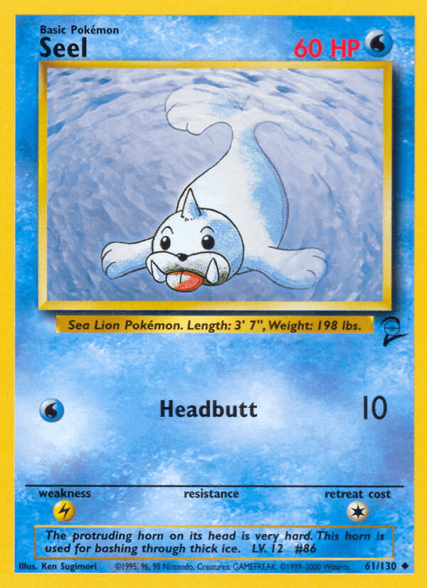 Seel artwork — Base Set 2 61/130
