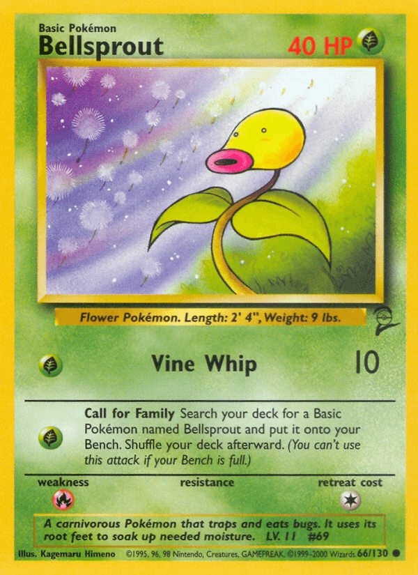Bellsprout — Base Set 2 66/130
