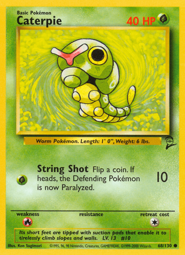 Caterpie — Base Set 2 68/130
