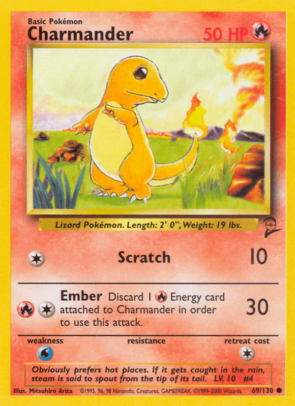 Charmander — Base Set 2 69/130