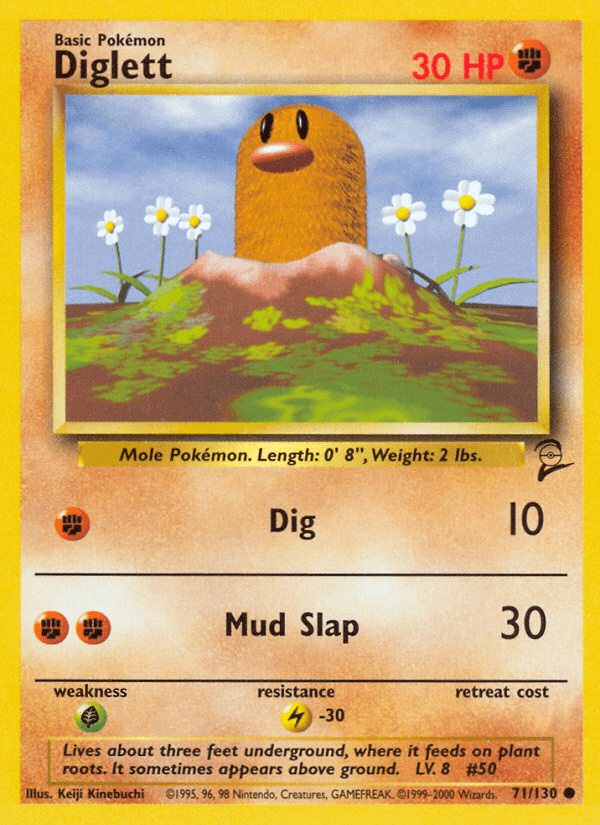 Diglett — Base Set 2 71/130