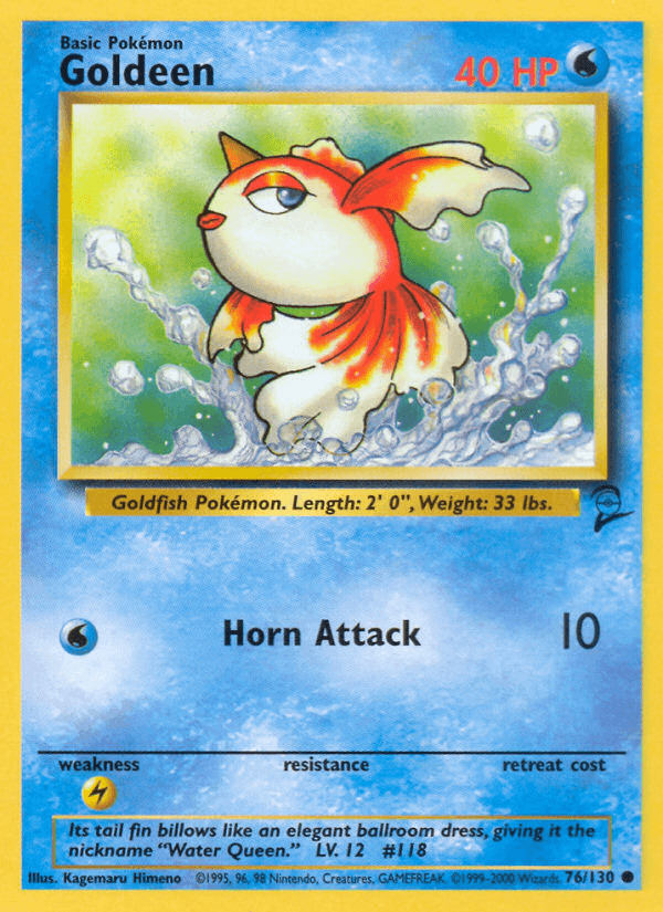 Goldeen — Base Set 2 76/130