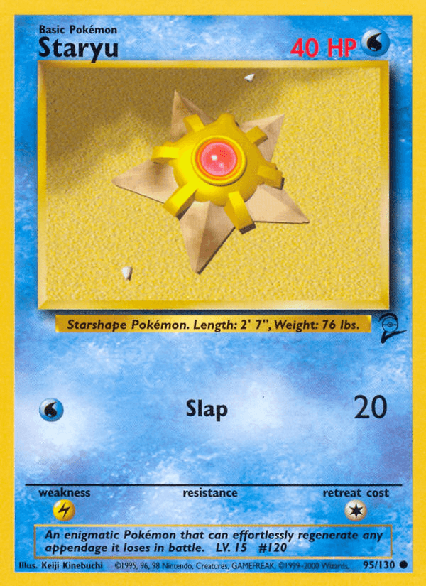 Staryu — Base Set 2 95/130