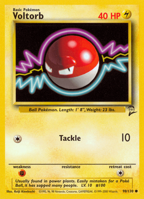 Voltorb — Base Set 2 98/130