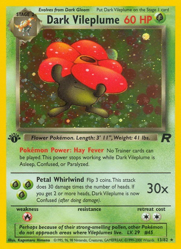 Dark Vileplume — Team Rocket 13/83