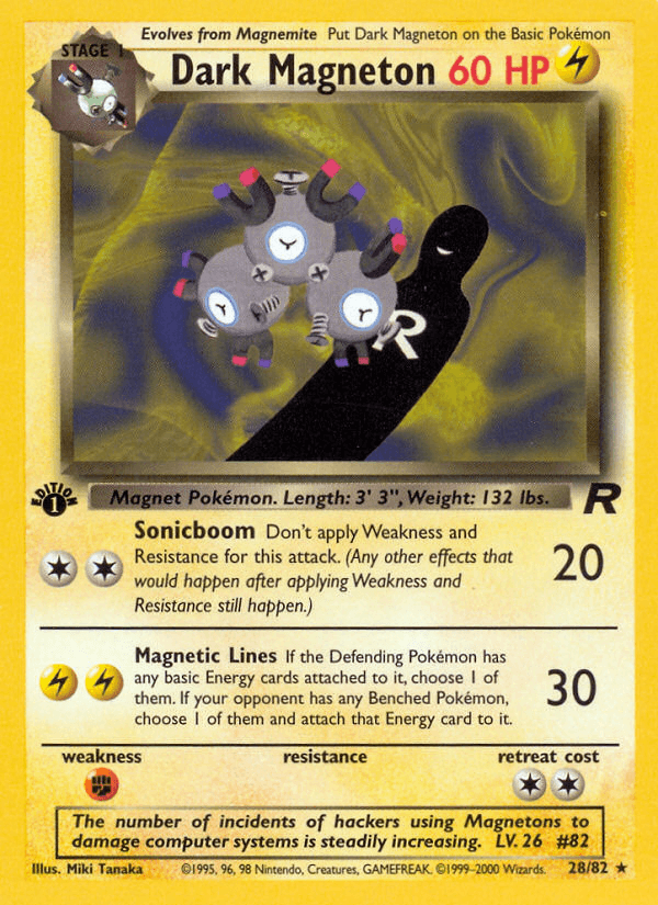 Dark Magneton — Team Rocket 28/83