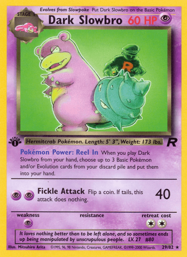 Dark Slowbro — Team Rocket 29/83