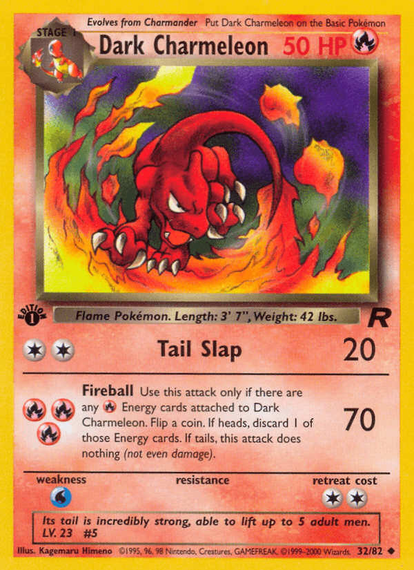 Dark Charmeleon — Team Rocket 32/83