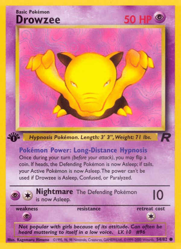 Drowzee — Team Rocket 54/83