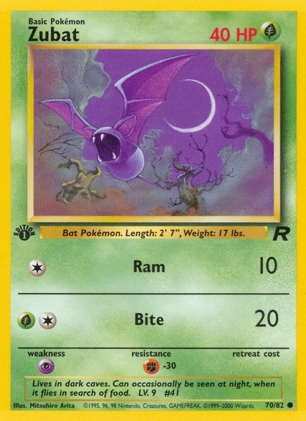 Zubat — Team Rocket 70/83