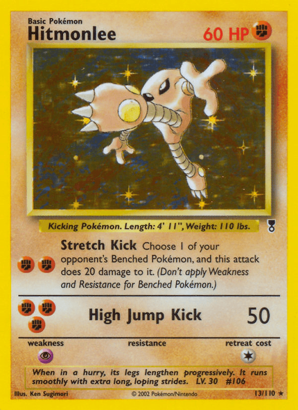 Hitmonlee artwork — Legendary Collection 13/110