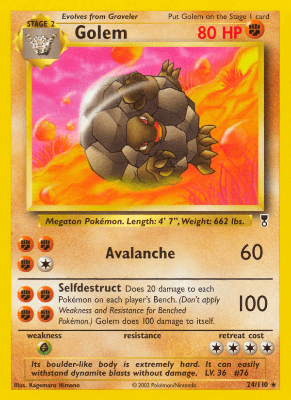 Golem artwork — Legendary Collection 24/110
