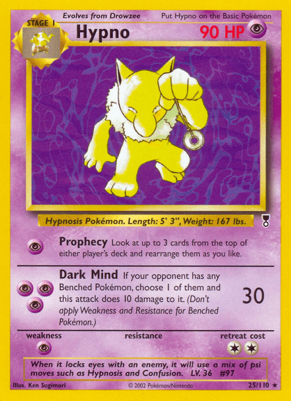 Hypno artwork — Legendary Collection 25/110