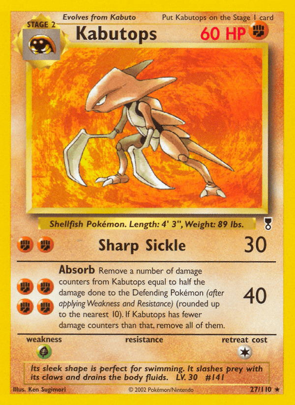 Kabutops — Legendary Collection 27/110