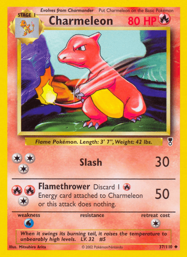 Charmeleon artwork — Legendary Collection 37/110