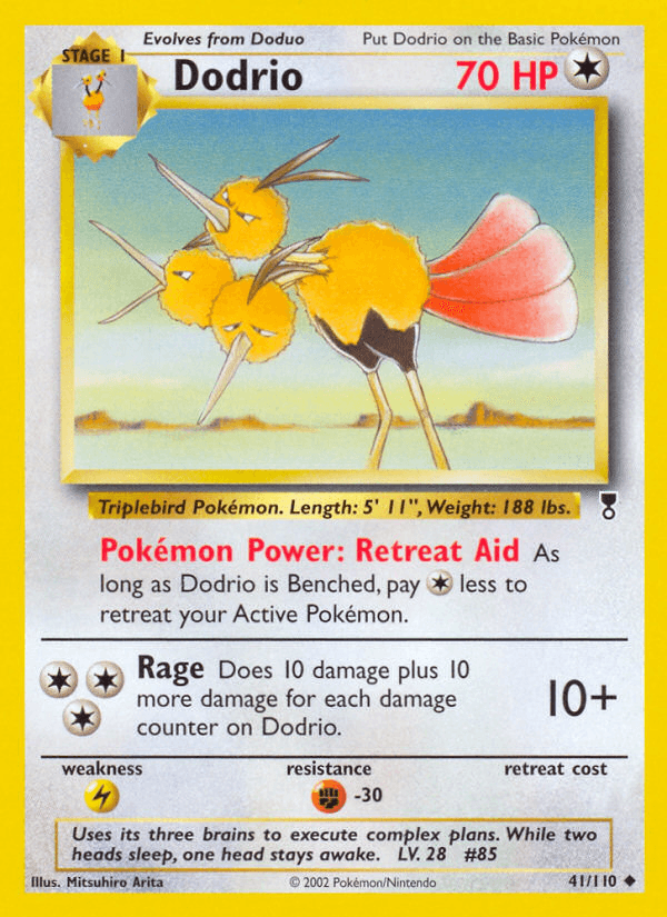 Dodrio artwork — Legendary Collection 41/110