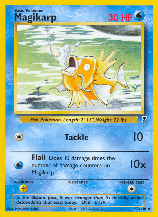 Magikarp artwork — Legendary Collection 52/110