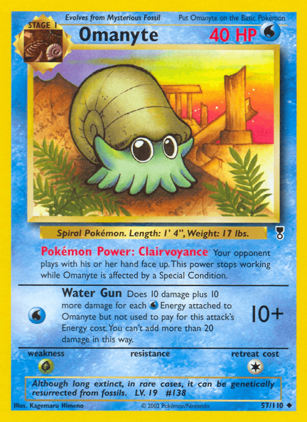 Omanyte — Legendary Collection 57/110