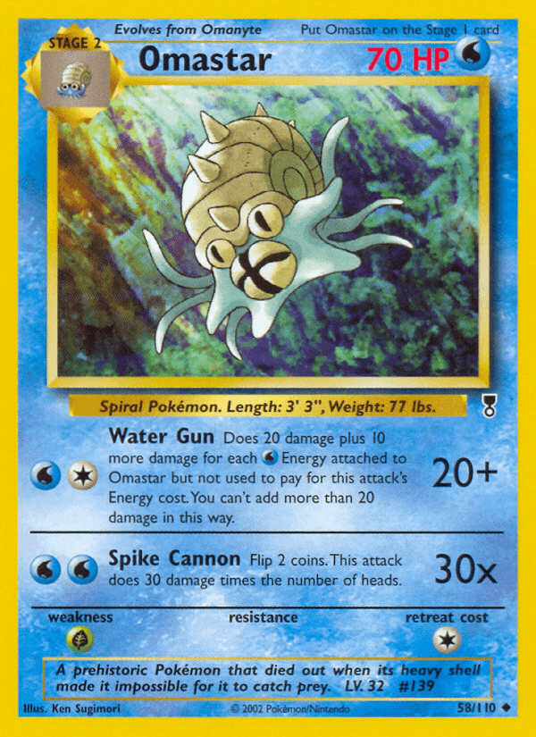 Omastar — Legendary Collection 58/110