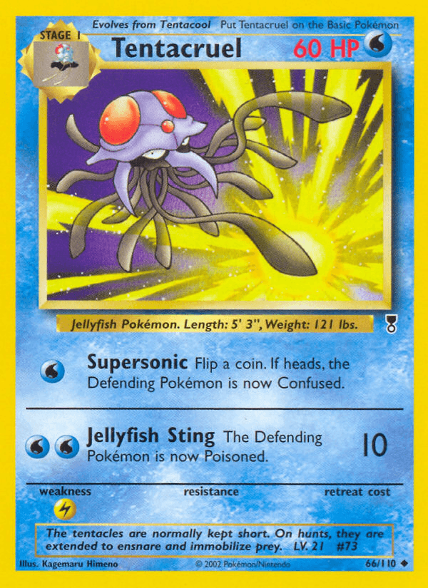 Tentacruel artwork — Legendary Collection 66/110