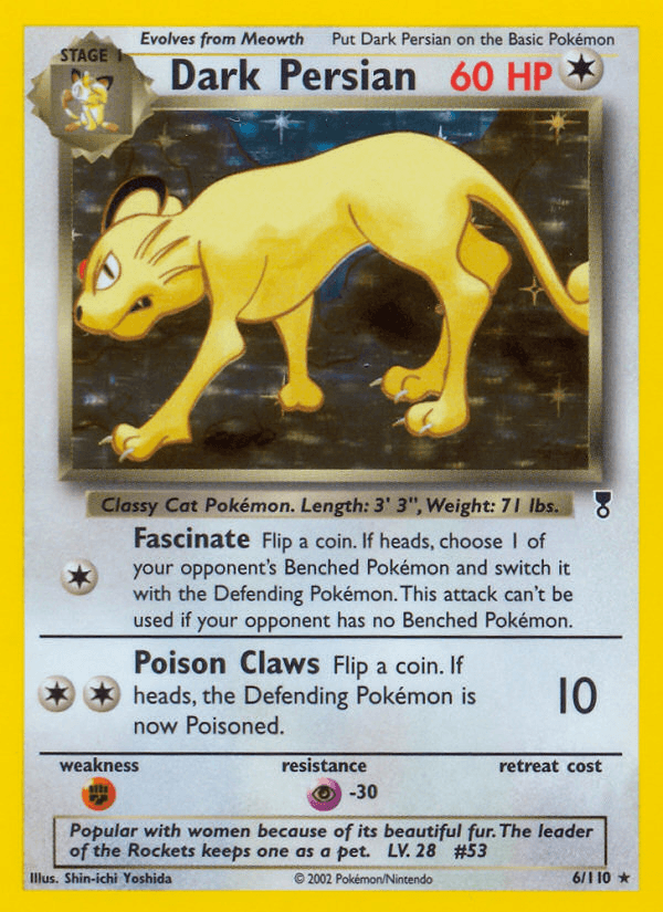 Dark Persian artwork — Legendary Collection 6/110