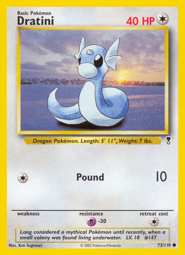 Dratini artwork — Legendary Collection 72/110
