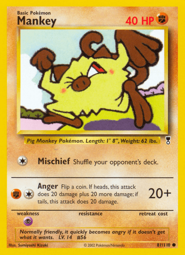 Mankey — Legendary Collection 81/110