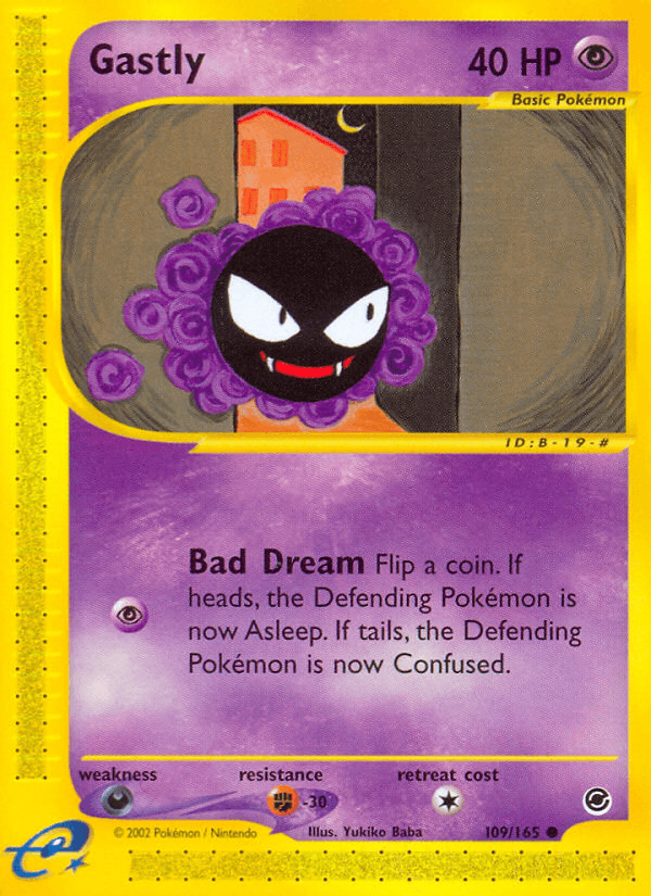 Gastly — Expedition Base Set 109/165