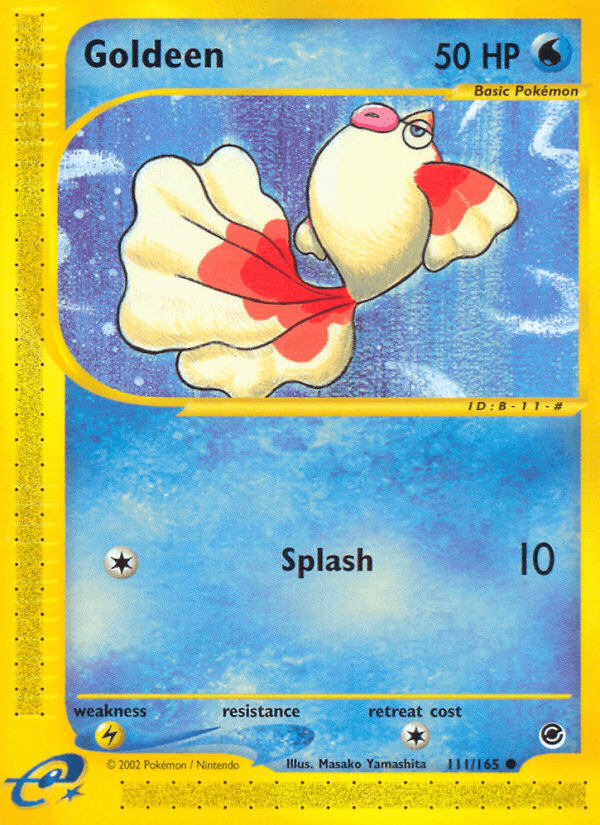 Goldeen — Expedition Base Set 111/165