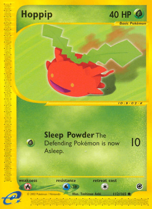 Hoppip artwork — Expedition Base Set 112/165