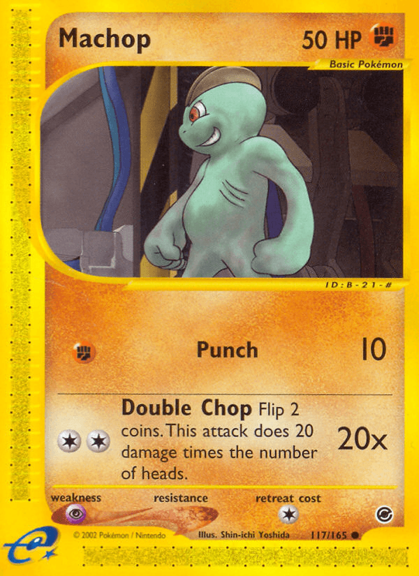 Machop — Expedition Base Set 117/165