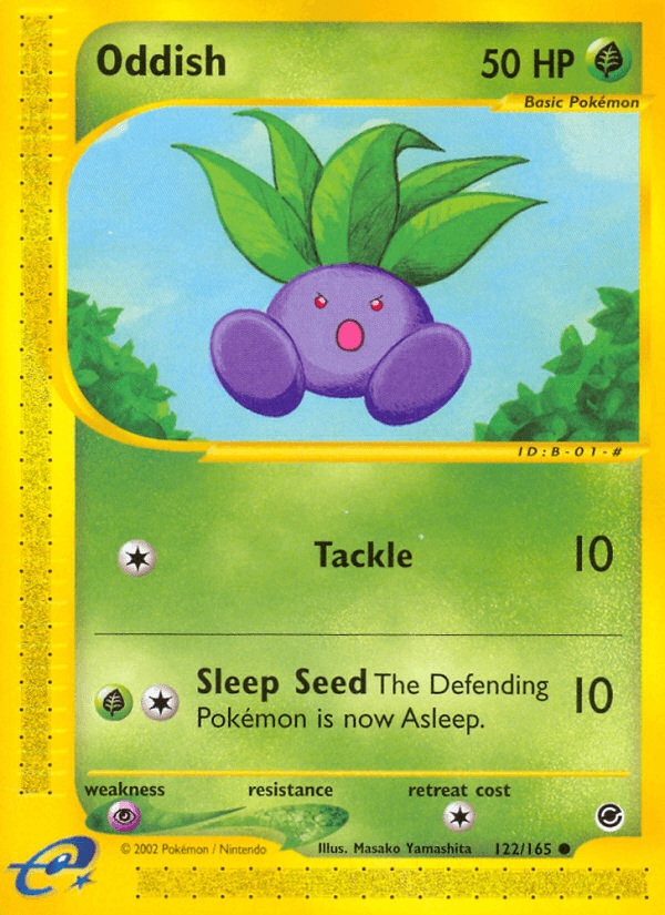 Oddish — Expedition Base Set 122/165