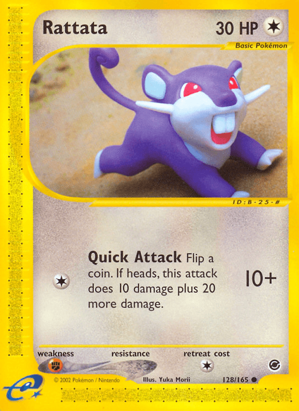 Rattata artwork — Expedition Base Set 128/165
