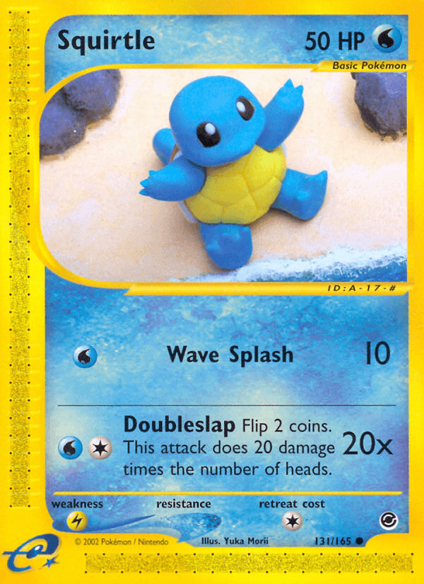 Squirtle — Expedition Base Set 131/165