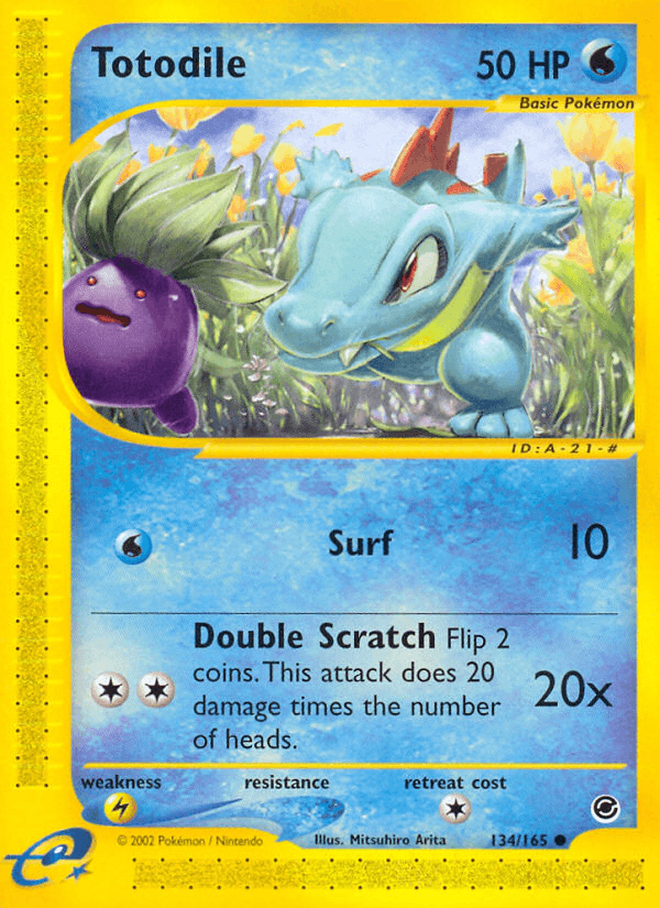 Totodile — Expedition Base Set 134/165