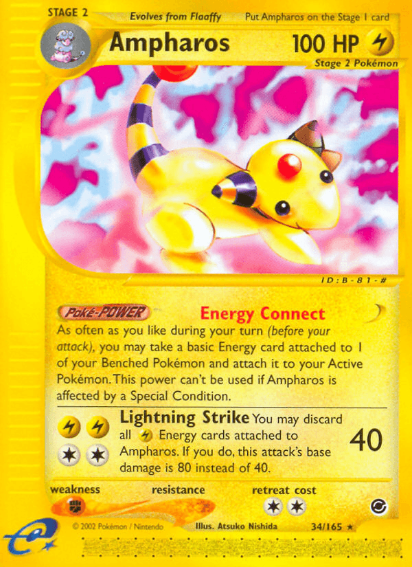 Ampharos — Expedition Base Set 34/165