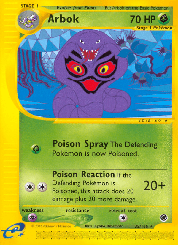 Arbok — Expedition Base Set 35/165